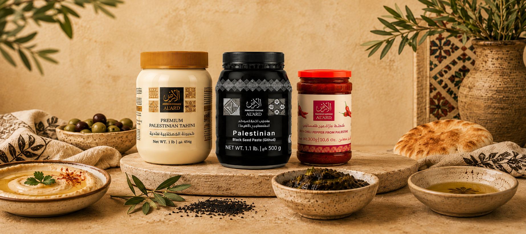 Tahini, Pastes and Sauces